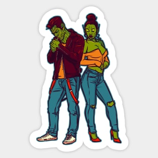 Infiltrated Sticker